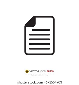 Pictograph of notes for icon, logo and identity designs