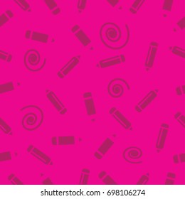 Pictograph of pencils seamless pattern for background or illustrations vector design