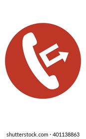 Pictograph of phone