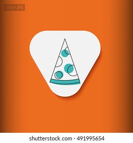 Pictograph of pizza