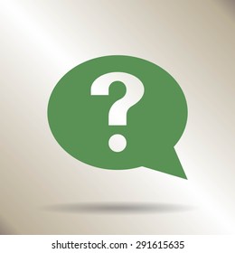 Pictograph of question mark