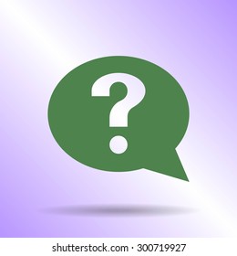 Pictograph of question mark