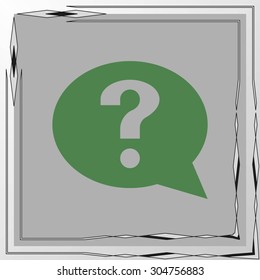 Pictograph of question mark