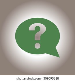 Pictograph of question mark