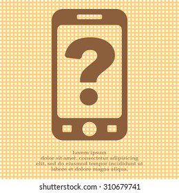 Pictograph of question mark