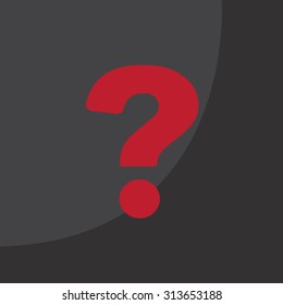 Pictograph of question mark