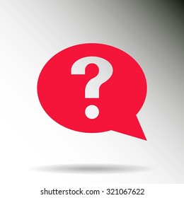 Pictograph of question mark