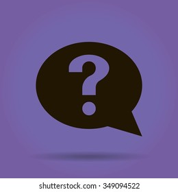 Pictograph of question mark