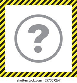 Pictograph of question mark