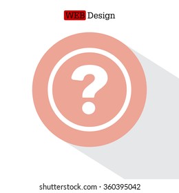 Pictograph of question mark