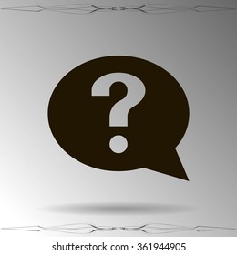Pictograph of question mark