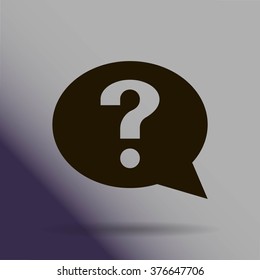 Pictograph of question mark