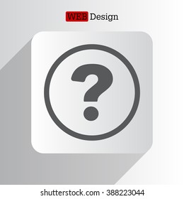 Pictograph of question mark