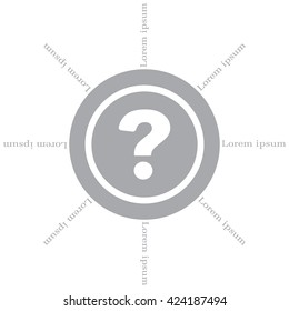 Pictograph of question mark