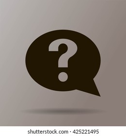 Pictograph of question mark
