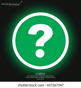 Pictograph of question mark
