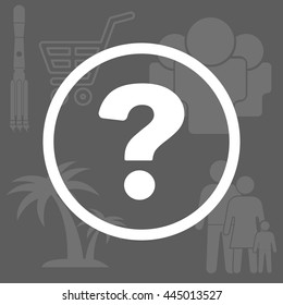 Pictograph of question mark