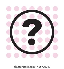 Pictograph of question mark