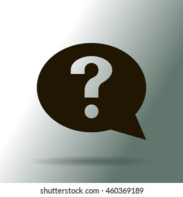 Pictograph of question mark