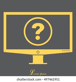 Pictograph of question mark