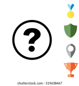 Pictograph of question mark
