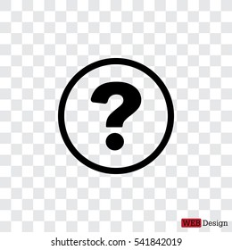 Pictograph of question mark