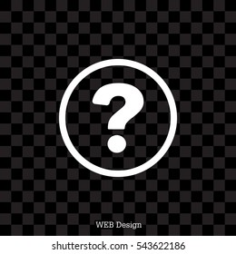 Pictograph of question mark