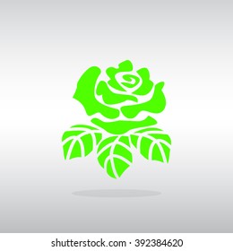 Pictograph of rose