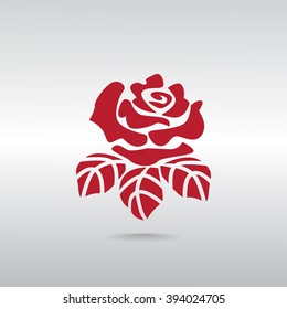 Pictograph of rose
