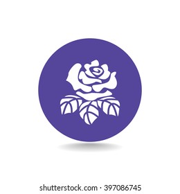 Pictograph of rose