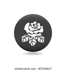 Pictograph of rose