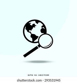 Pictograph of search