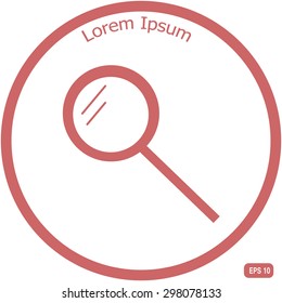 Pictograph of search