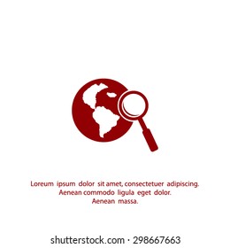 Pictograph of search