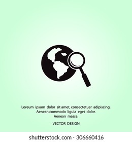 Pictograph of search