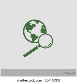 Pictograph of search