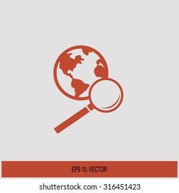Pictograph of search