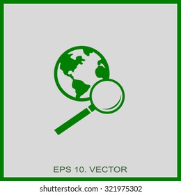 Pictograph of search