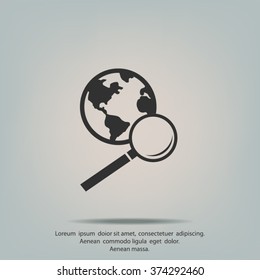 Pictograph of search
