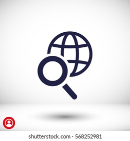 Pictograph of search