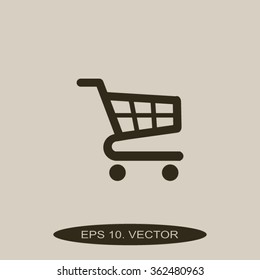 Pictograph of shopping cart