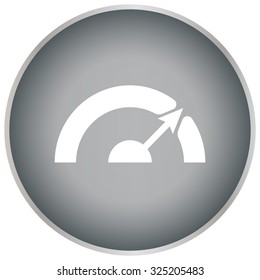 Pictograph of speedometer
