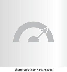 Pictograph of speedometer