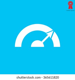 Pictograph of speedometer