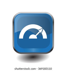 Pictograph of speedometer