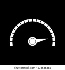 Pictograph of speedometer icon