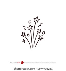 Pictograph of Star for template logo, icon, and identity vector designs.