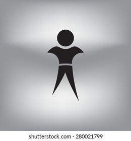 Pictograph of success people