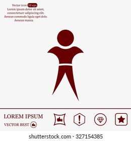 Pictograph of success people