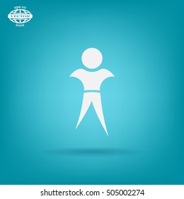 Pictograph of success people